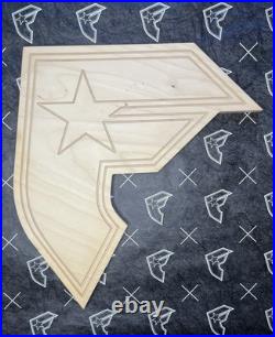 RARE Famous Stars And Straps Solid Wood Store Display Travis Barker Blink 182