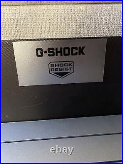 RARE G-SHOCK Watch Retailer Store Display Collector Organizer Aluminum Wood
