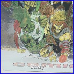 RARE IMAGE COMICS 90s 2-SIDED HANGING STORE DISPLAY SPAWN DRAGON YOUNGBLOOD