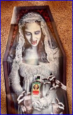 RARE JAEGERMEISTER VAMPIRE Store Display Halloween