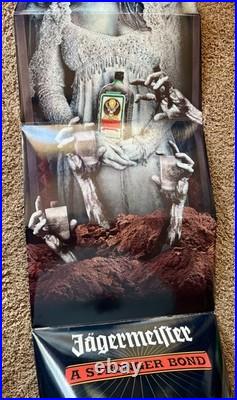 RARE JAEGERMEISTER VAMPIRE Store Display Halloween