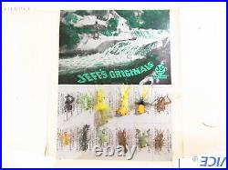 RARE JEFF'S ORIGINALS 1950s STORE DISPLAY Fly Rod Lure Jeffers MFG Co Fresno CA