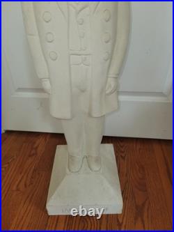 RARE Jack Daniels Statue 34in Tall Lightweight 34 Styrofoam Store Display