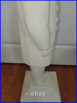 RARE Jack Daniels Statue 34in Tall Lightweight 34 Styrofoam Store Display