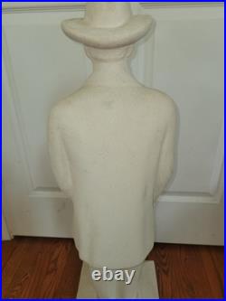RARE Jack Daniels Statue 34in Tall Lightweight 34 Styrofoam Store Display
