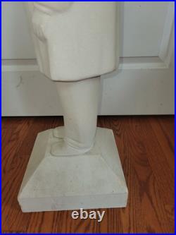 RARE Jack Daniels Statue 34in Tall Lightweight 34 Styrofoam Store Display