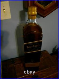 RARE! Johnnie Walker 3 Litre Store Display Bottle. Heavy Acrylic No Alcohol