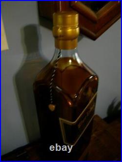 RARE! Johnnie Walker 3 Litre Store Display Bottle. Heavy Acrylic No Alcohol