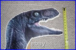 RARE Jurassic Park 5 ft 1993 Raptor Standee Store Display Movie Grosset & Dunlap