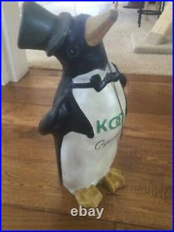 RARE Kool Cigarette Penguin advertising display