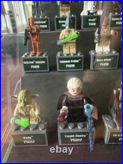 RARE LEGO Star Wars Store Display Target Promo Yoda Chronicles Jedi Cracked Sign