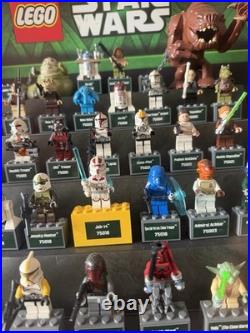 RARE LEGO Star Wars Store Display Target Promo Yoda Chronicles Jedi Cracked Sign