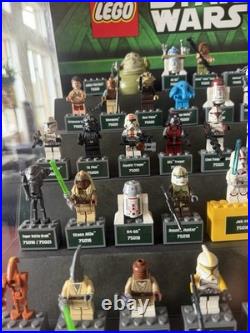 RARE LEGO Star Wars Store Display Target Promo Yoda Chronicles Jedi Cracked Sign