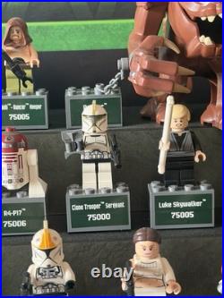 RARE LEGO Star Wars Store Display Target Promo Yoda Chronicles Jedi Cracked Sign