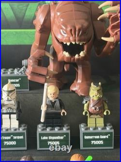 RARE LEGO Star Wars Store Display Target Promo Yoda Chronicles Jedi Cracked Sign