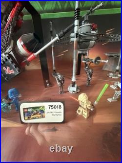 RARE LEGO Star Wars Store Display Target Promo Yoda Chronicles Jedi Cracked Sign