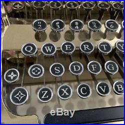 RARE LOUIS VUITTON Window Store Display Typewriter Decor Prop LV Letter Kabash