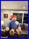 RARE Life-Size 5'6 Eden Plush Paddington Bear Store Display 70s Giant NYC HTF