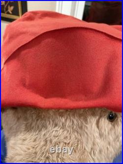 RARE Life-Size 5'6 Eden Plush Paddington Bear Store Display 70s Giant NYC HTF