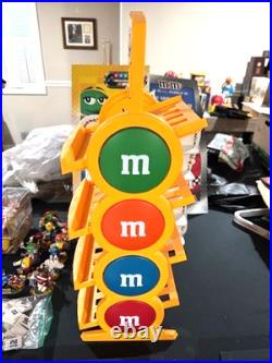 RARE M+M'S YELLOW STORE DISPLAY 4 SHELVES COLORFUL! Grab your favorites -NICE