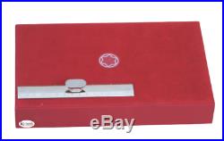 RARE MONTBLANC RED TWO SIDE STORE DISPLAY 1980s