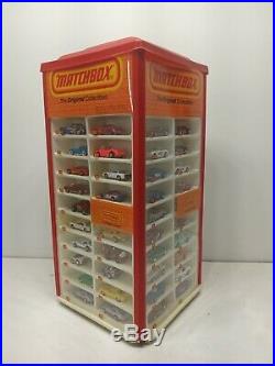 RARE Matchbox Store Display Case rotary vintage spinning Hot Wheels Ertl Corgi 2