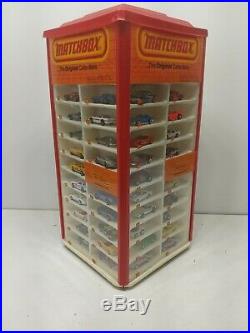 RARE Matchbox Store Display Case rotary vintage spinning Hot Wheels Ertl Corgi 2