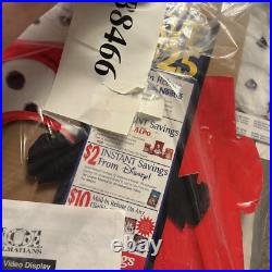 RARE NEW OLD STOCK 1997 101 Dalmatians Live Action Store Display VHS Stand VTG