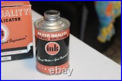 RARE NOS 1960s Store Display with2 Cans HEYER Stencil Duplicator Ink Black No. 998