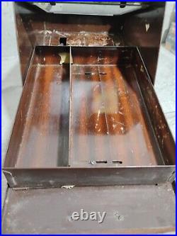 RARE Nature Remedy TUMS metal General Store Counter Sales Display W BELL DRAWER