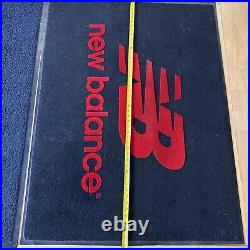 RARE New Balance Shoe Store Retail Welcome Mat Rug Standing Advertising