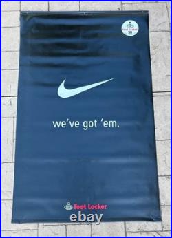 RARE Nike Footlocker 2004 Promotional In Store Display Banner We GOT EM
