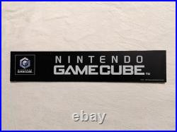 RARE Nintendo Gamecube AUTHENTIC Store Display 15 Sign GCN Hollywood Video 2001