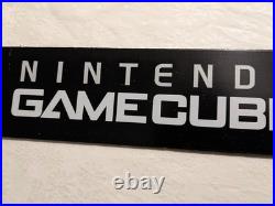 RARE Nintendo Gamecube AUTHENTIC Store Display 15 Sign GCN Hollywood Video 2001
