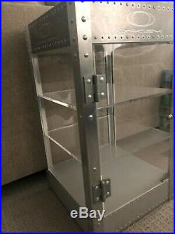 RARE OAKLEY X Metal Display Cabinet Case 28 x 16 x 16 with Key & Lock