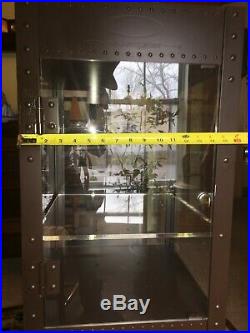 RARE OAKLEY X Metal Display Cabinet Case 28 x 16 x 16 with Key & Lock