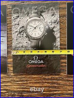 RARE OMEGA Speedmaster George Clooney Watch Dealer Store Counter Display Sign