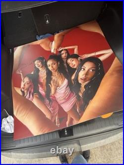 RARE Official KATSEYE x Pandora Store Display Poster Sign 3.5ft Retail Advertisi