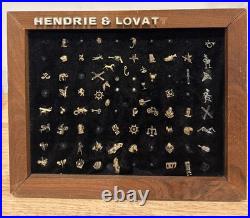 RARE Old Vintage Pins Store Display Gold & Silver Lot