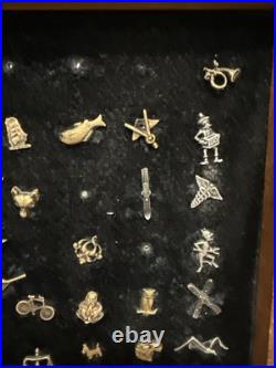 RARE Old Vintage Pins Store Display Gold & Silver Lot