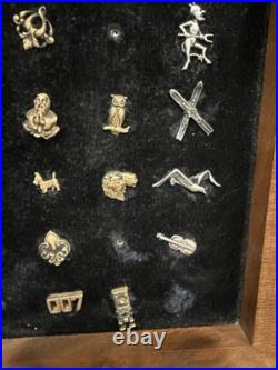 RARE Old Vintage Pins Store Display Gold & Silver Lot