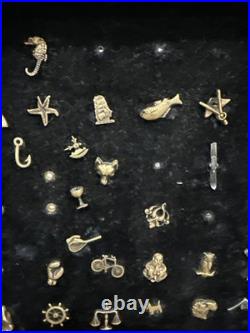 RARE Old Vintage Pins Store Display Gold & Silver Lot