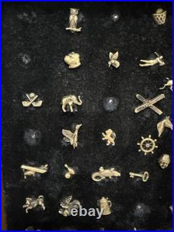 RARE Old Vintage Pins Store Display Gold & Silver Lot