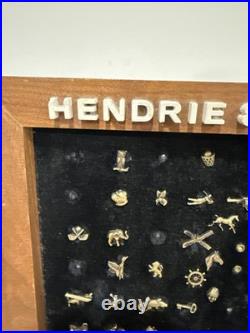 RARE Old Vintage Pins Store Display Gold & Silver Lot