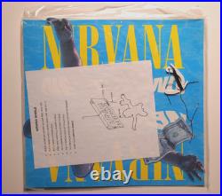 RARE Original 1991 Nirvana Nevermind Mobile promo retail store display