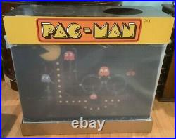 RARE Pac-Man K'Nex Roller Coaster Store Display Diorama-PICK UP ONLY