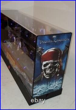 RARE Pirates Caribbean On Stranger Tides Light Up Store Display Action Figures