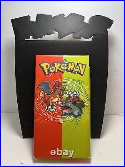 RARE Pokemon Fire Red Leaf Green Store Display Sign Nintendo 3D Gameboy