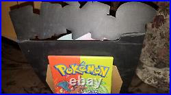 RARE Pokemon Fire Red Leaf Green Store Display Sign Nintendo 3D Poster