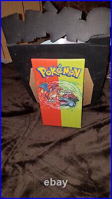 RARE Pokemon Fire Red Leaf Green Store Display Sign Nintendo 3D Poster